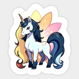 Unicorn Rainbow 15 Sticker